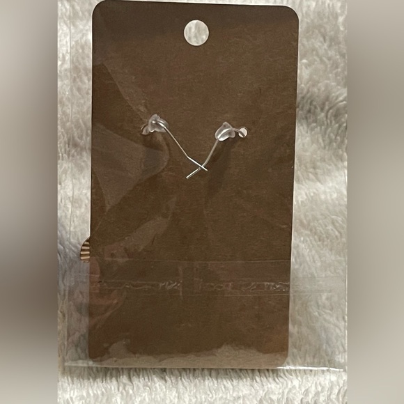 ￼￼Eyeore  handcrafted earrings 925 Sterling Silver hypoallergenic hooks - Picture 2 of 2